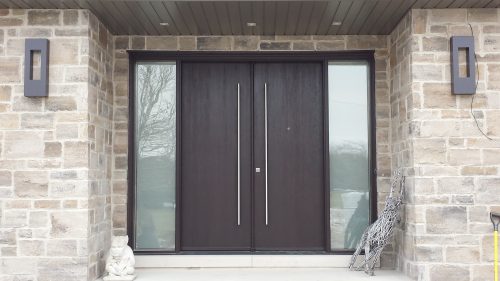 Fiberglass Double door Woodbridge