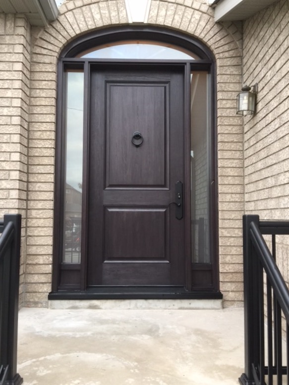 Fiberglass exterior doors