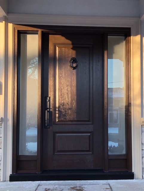 Front entry door in Richmond hill