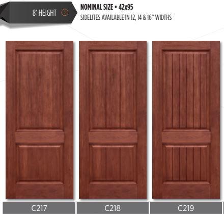 Replace double door with single wide fiberglass door