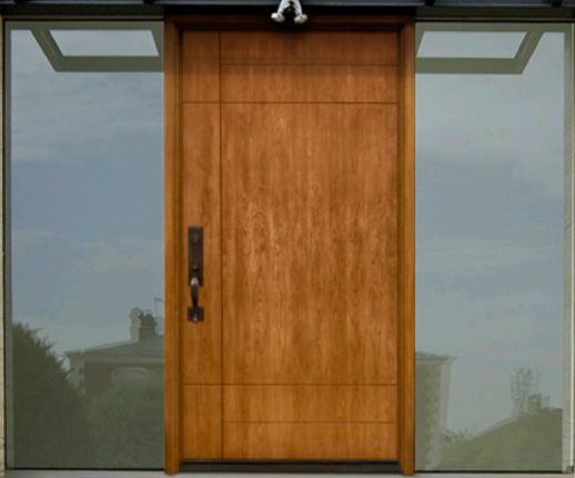 Modern Doors in fiberglass