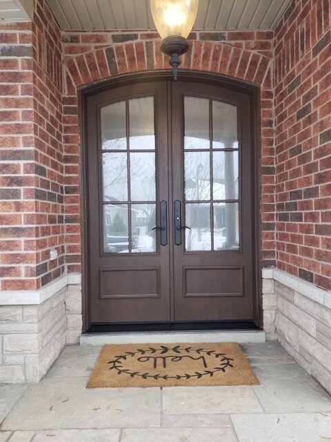 Custom Fiberglass door