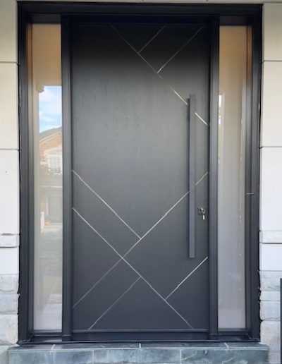 Front door with inlays Vaughan