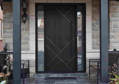 Modern Front door in Maple ON