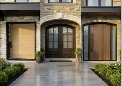 Custom front doors