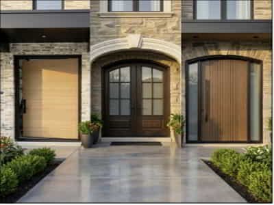 Fiberglass Double Entry Doors in the Greater Toronto Area