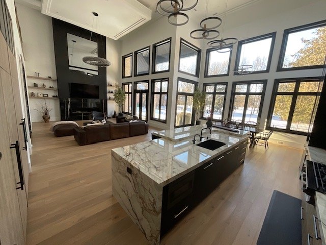 Custom Black Windows