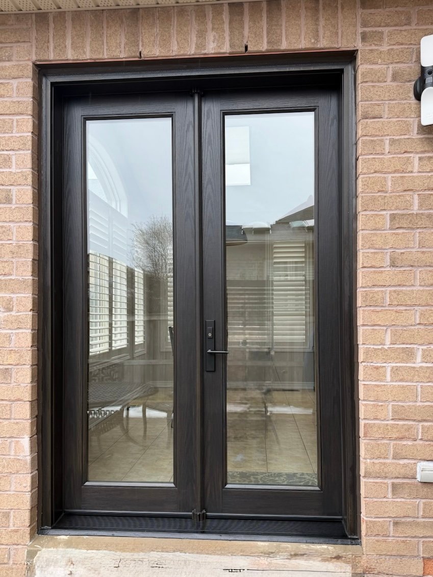 French Fiberglass patio door